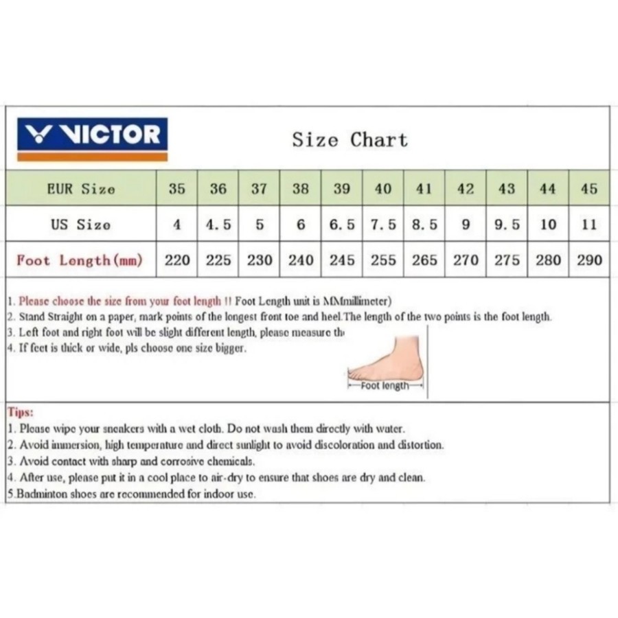 BESTPROMO New Sepatu Badminton Victor A362 II PLUS / A 362 II PLUS / A362II PLUS DA