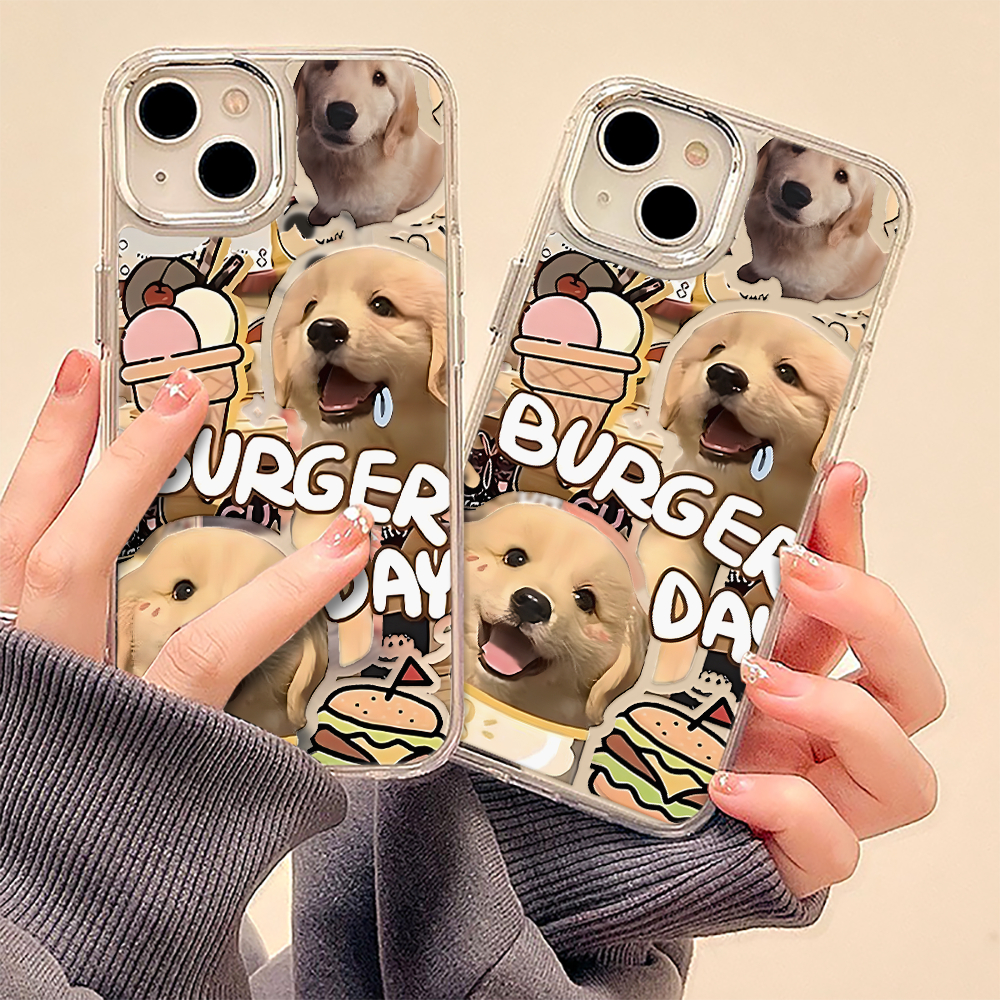 Casing Ponsel Miror Dengan Gambar Yang Hewan Yang Sangat Gemas Untuk Hp Iphone 11 11PRO 11 PRO MAX 1