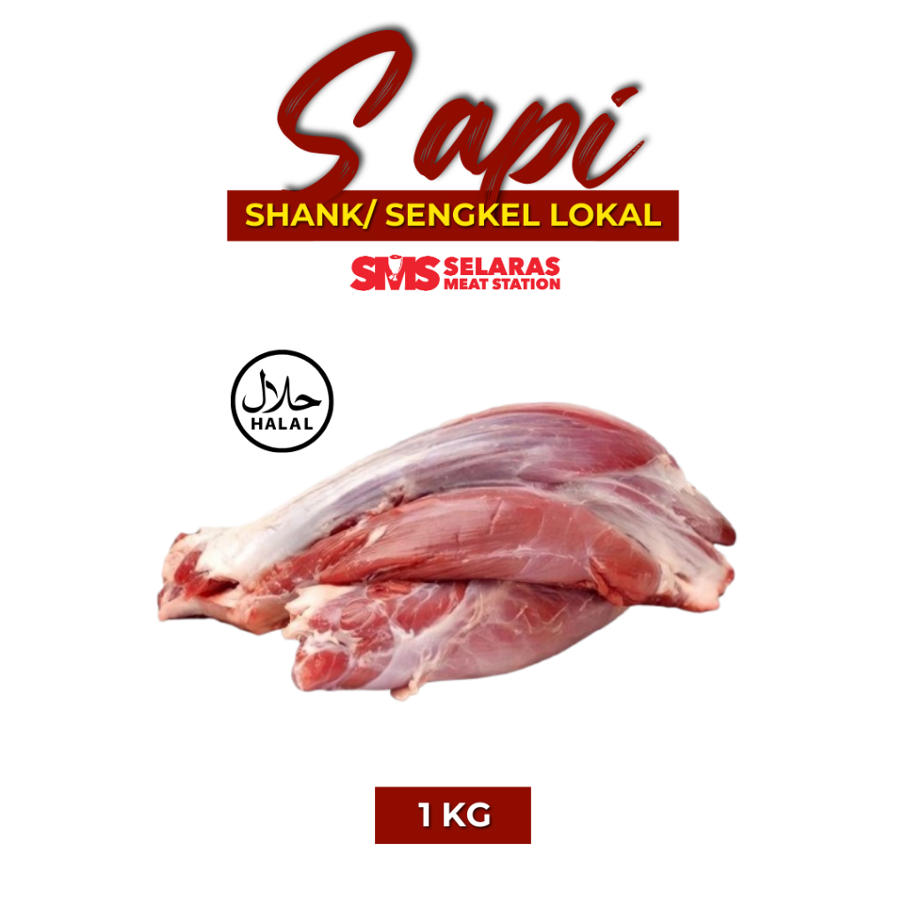 

Daging Sengkel Kembang Sapi - Beef Shank 500 gr 1 Kg
