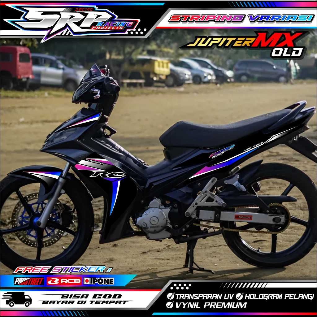 STRIPING VARIASI YAMAHA JUPITER MX OLD / STICKER LIST MOTOR JUPITER MX OLD