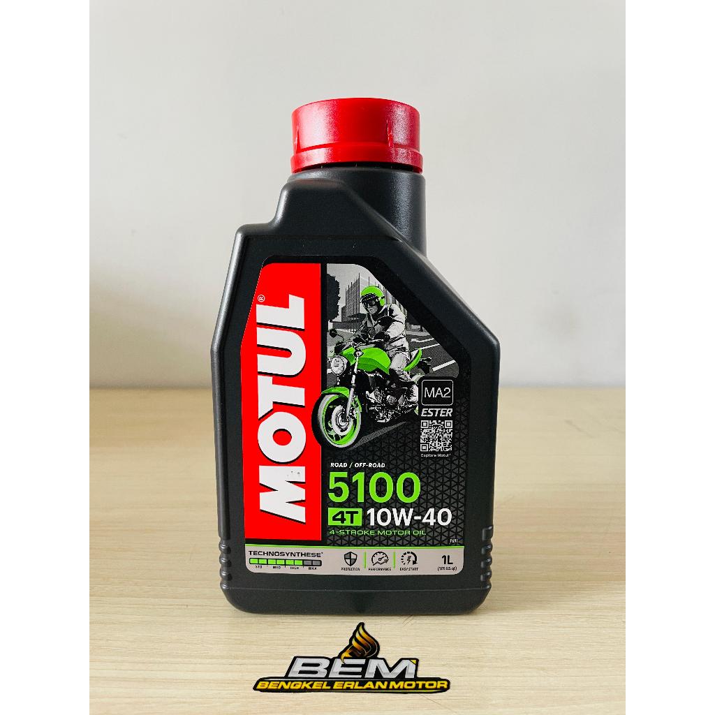 Oli Motul 5100 4T 10W40 ESTER 1 Liter