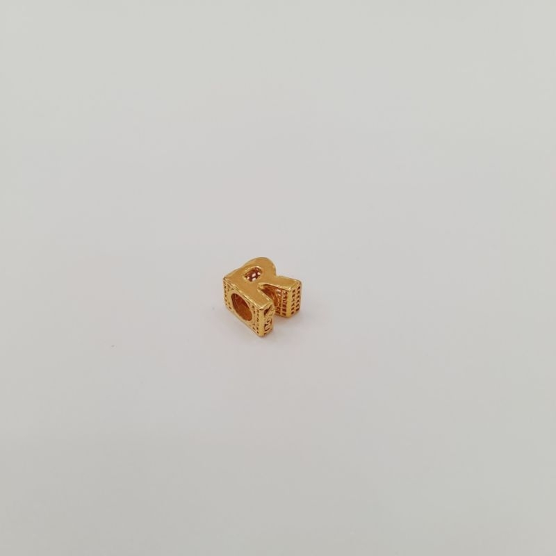 Liontin Emas Asli Huruf Tlusupan