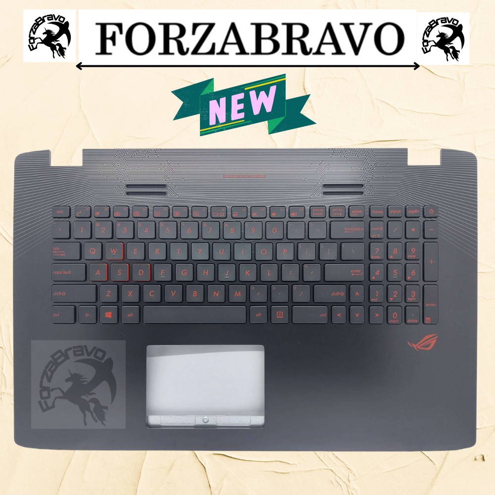 KEYBOARD LAPTOP ASUS ROG GL752 GL752JW GL752V GL752VW ORIGINAL (TOPCASE) NEW BERGARANSI
