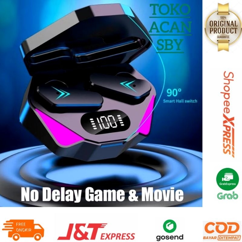 [COD] TWS GAMING X15 & G11 Headset Bluetooth Gaming Earphone Bluetooth TWS Gaming