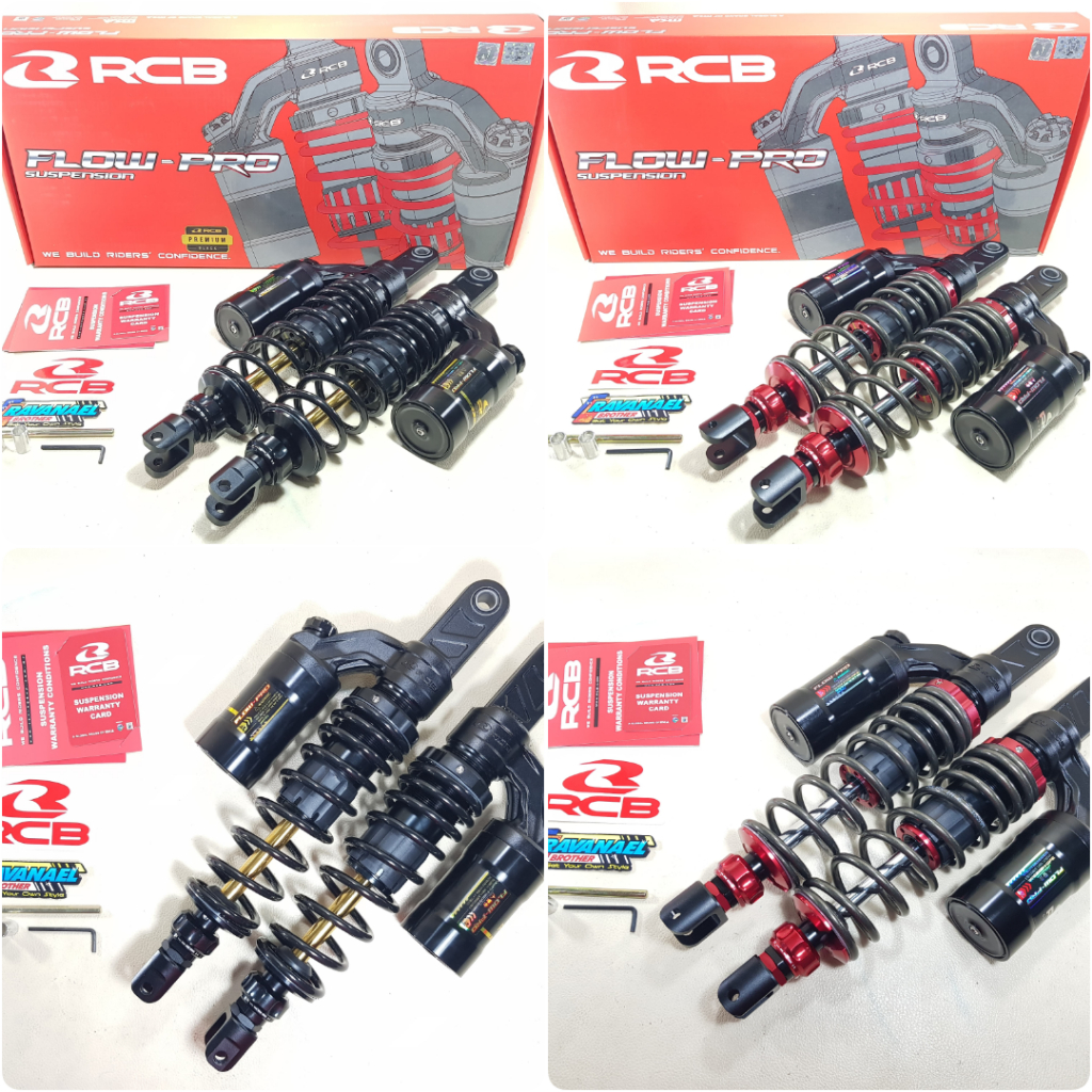 Sokbeker RCB PCX160 Flow Pro Sok Shockbreaker Belakang PCX 160 365mm