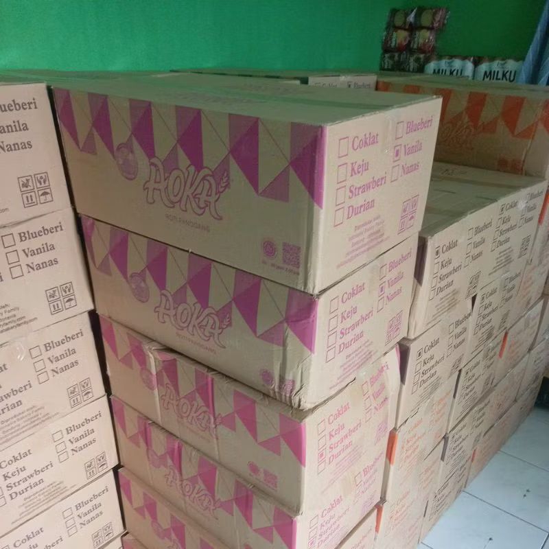 

*Etomart* Roti Aoka Panggang 1 karton isi 60 pcs