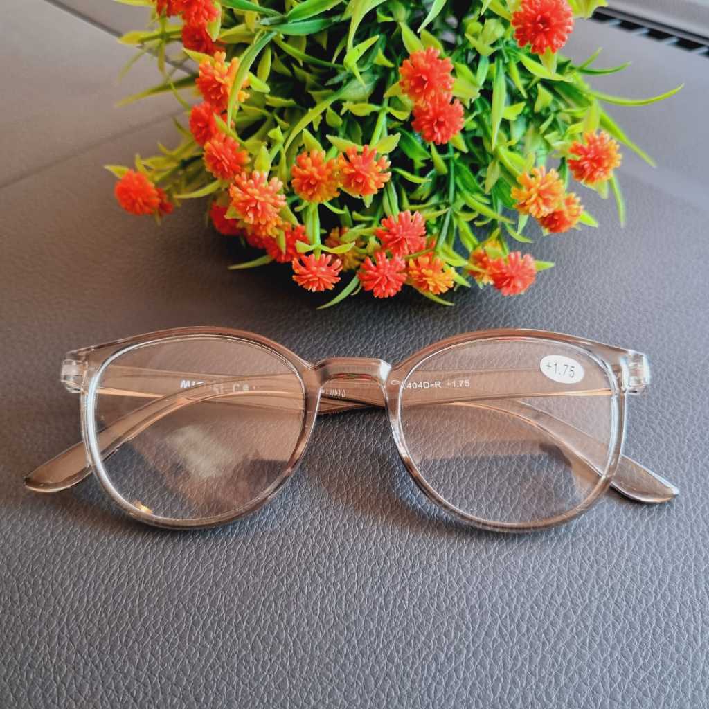 KACAMATA BACA JALAN PLUS RABUN DEKAT (+) PRIA/WANITA GK404D/KACAMATA BACA AUTOFOCUS FRAME GREY/FRAME