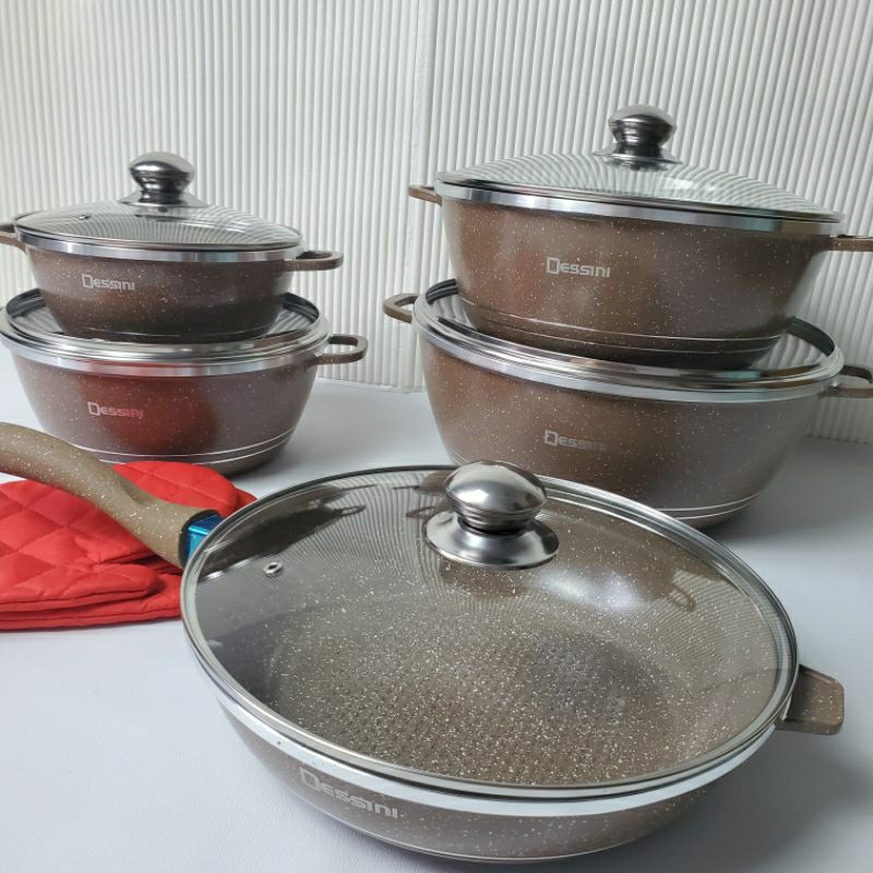 READY STOK Panci Dessini Set Original Import / Anti Lengket LYLY OFFICIAL