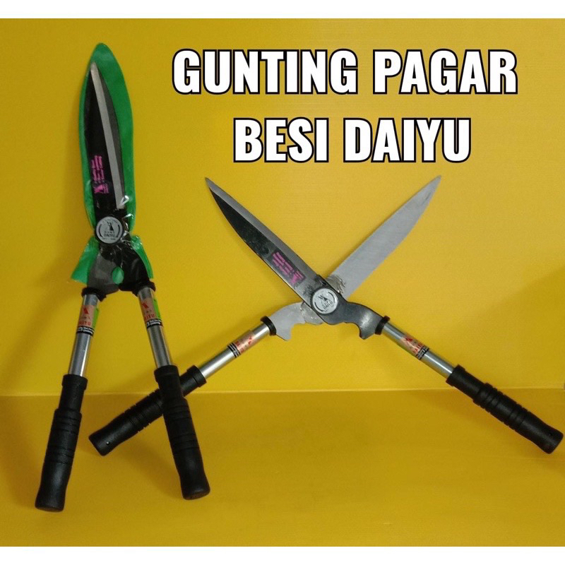 

Gunting pagar besi Daiyu / Gunting rumput