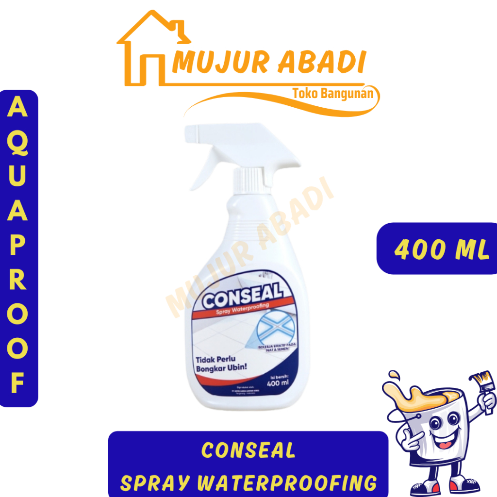 Conseal Spray Waterproofing 400 ML Cairan Anti Bocor Aquaproof