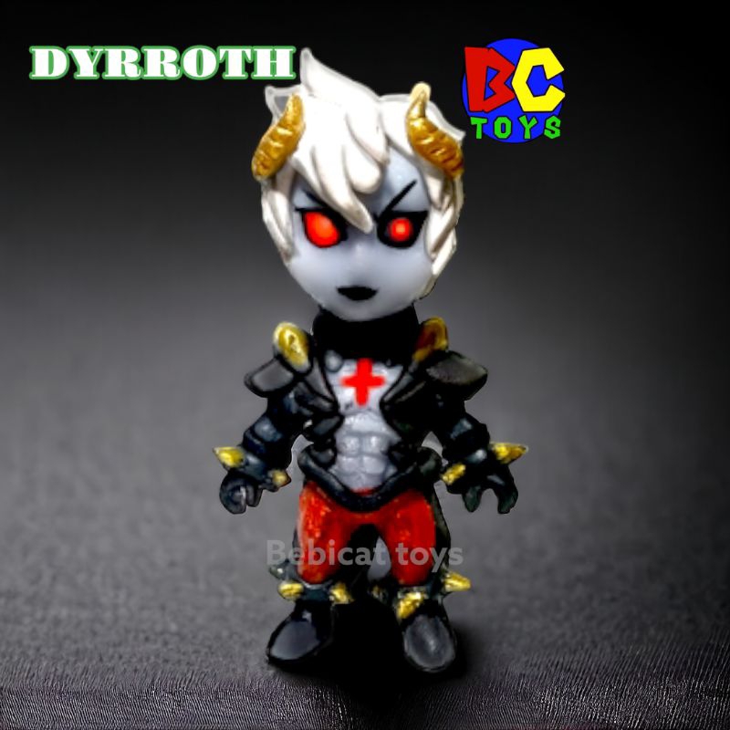 mainan action figure mini figure chibi DYRROTH MOBILE LEGENDS