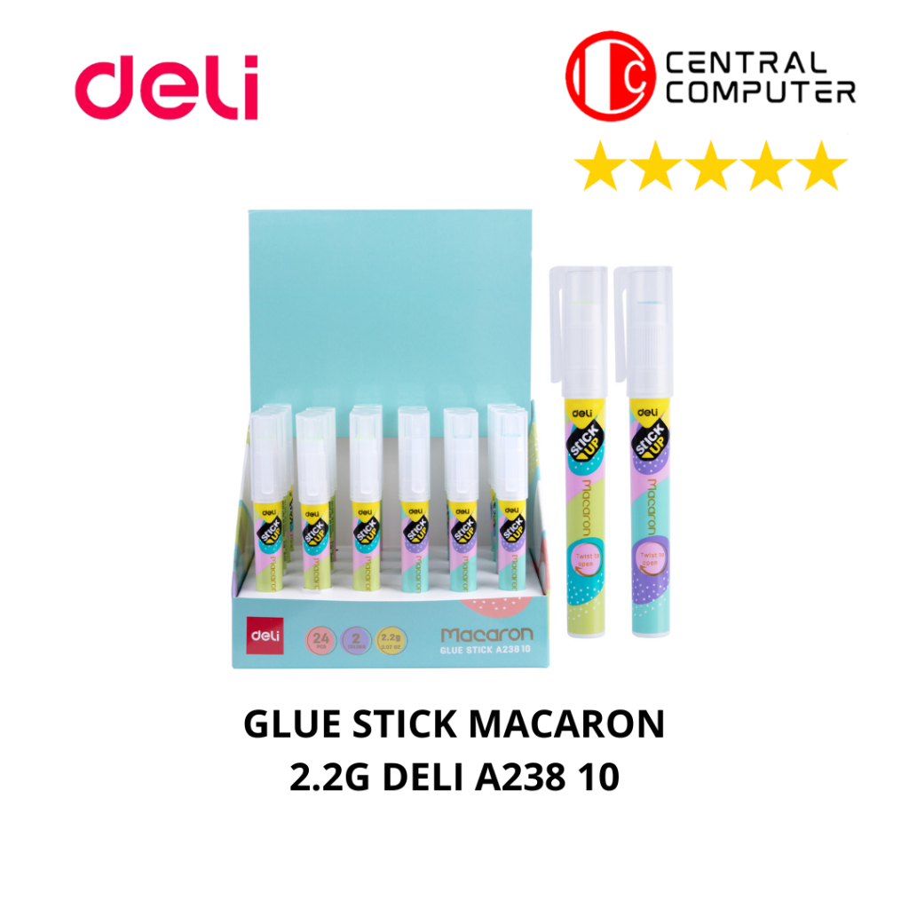 

Deli Glue Stick Lem Kuat Bentuk Pena dengan Klip, Bisa Dicuci EA23810