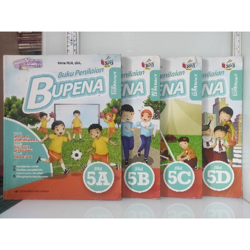Bupena SD Jilid 5A 5B 5C 5D Kelas 5