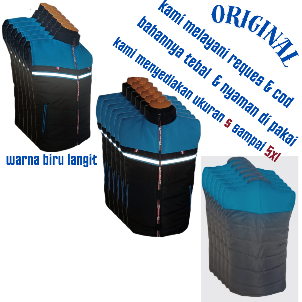 Rompi Pria terbaru/Rompi Pria Distro murah