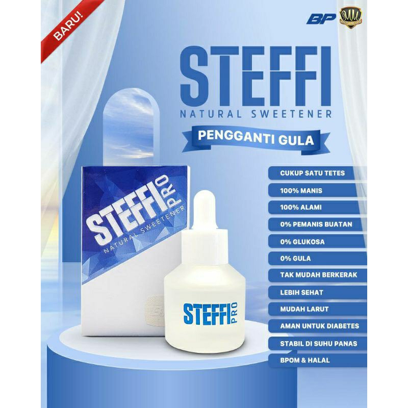 

STEFFI PEMANIS ALAMI PENGGANTI GULA 0 KALORI 100% ORI BY IPPHO SANTOSA