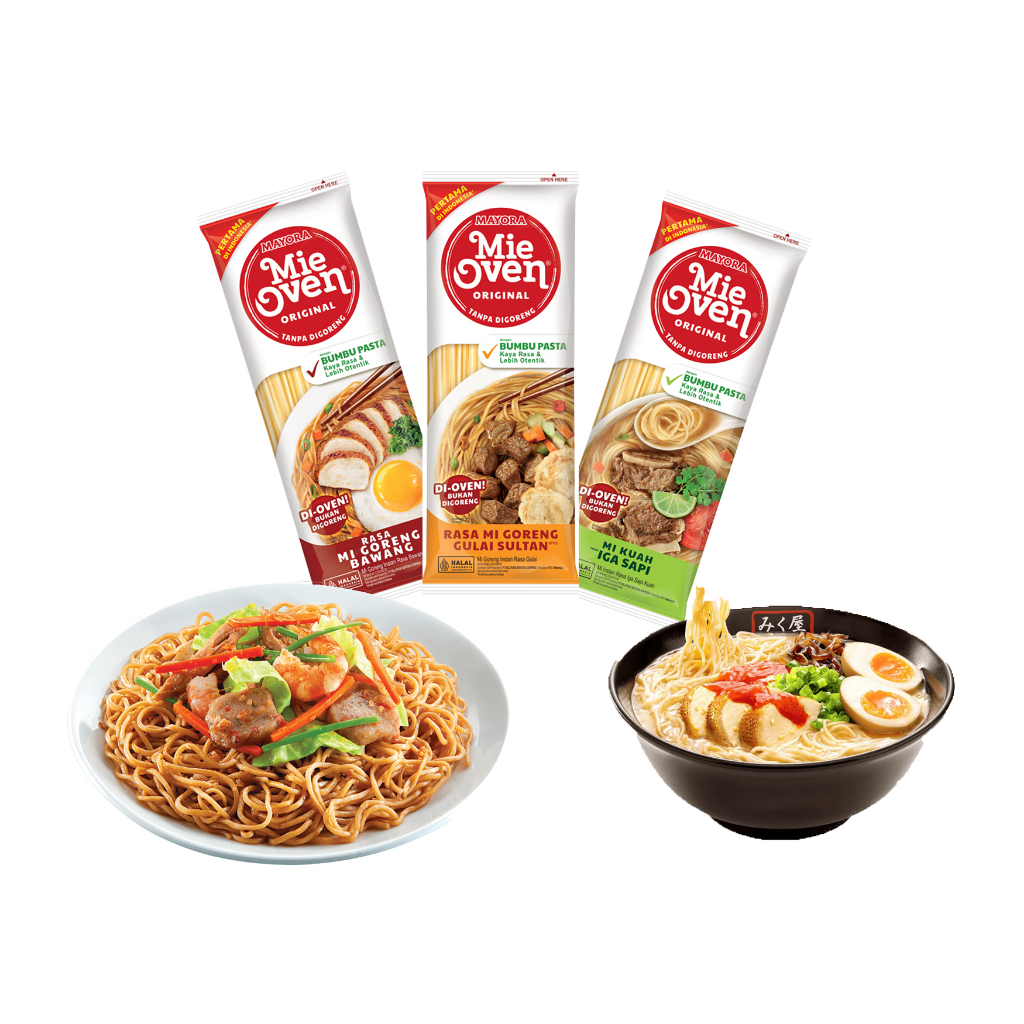 

MI OVEN Goreng Dan Kuah 78gr