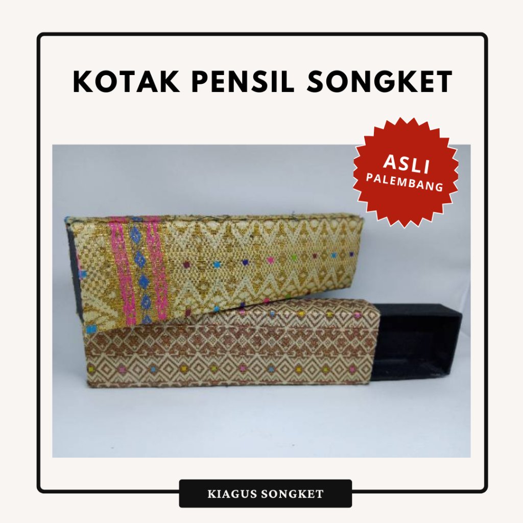 

Kiagus Songket - Kotak Pensil songket