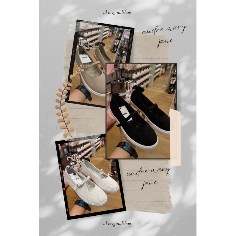 SEPATU RUBI-AUDREY MARY JANE-SNEAKERS WANITA-RUBI ORIGINAL
