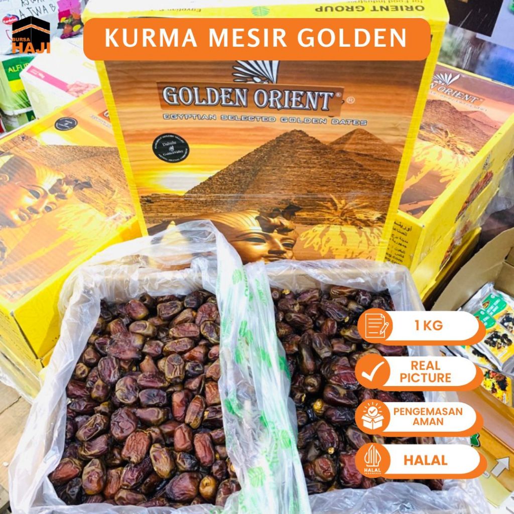 

Kurma Mesir Madu 1 Kg Golden Valley Gizza Untuk Puasa & Nabeez Kemasan Plastik Enak Sukari Premium - KURMA GOLDEN VALLEY 1KG