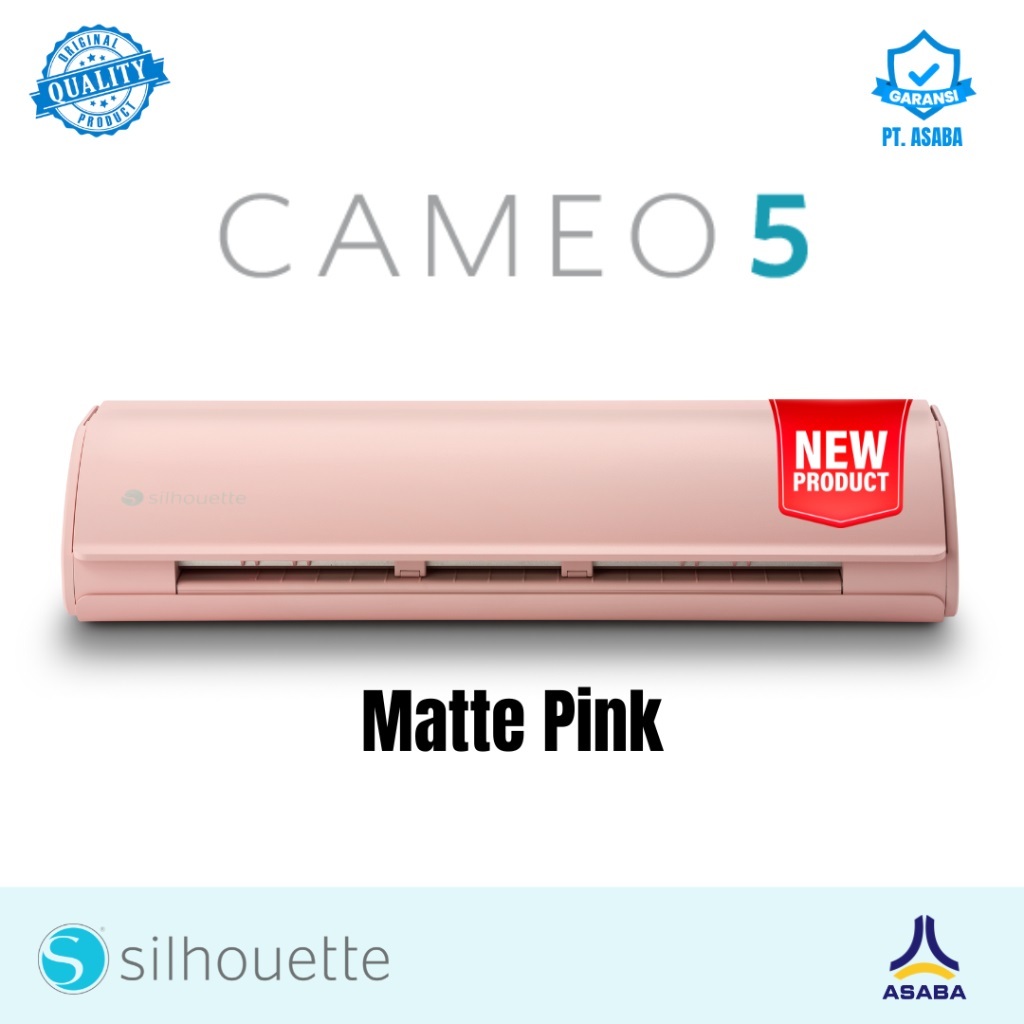 

Mesin Cutting Silhouette CAMEO 5 - Matte Pink