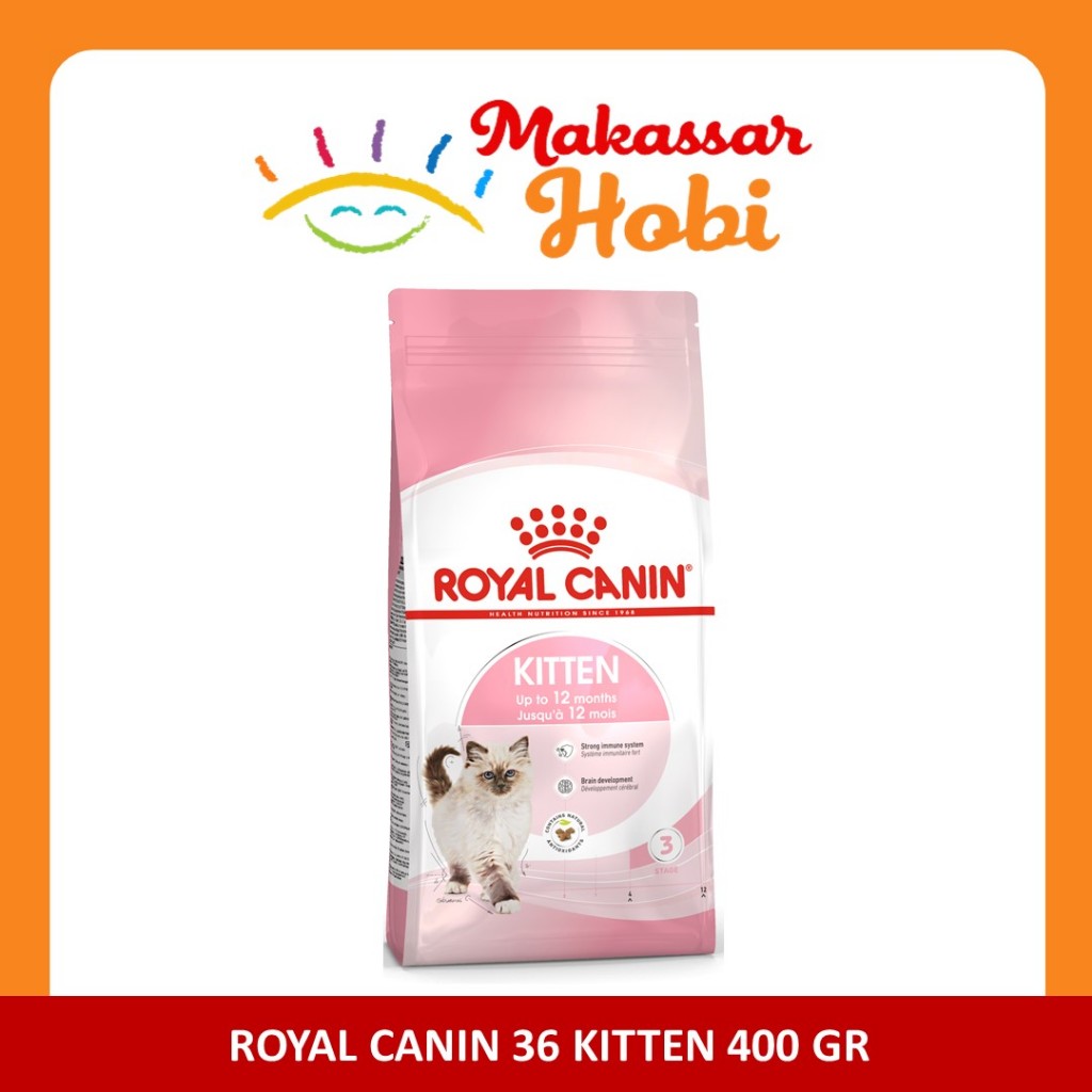 Royal Canin Kitten 400g 400gram 400gr 400 g gr gram Makanan Kucing RC