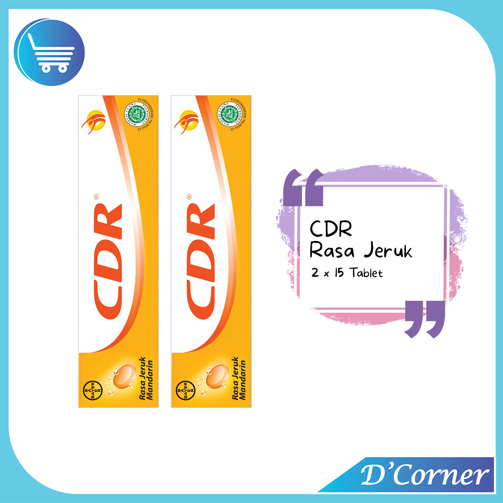 Bundling CDR 15 Tablet 2 PCS
