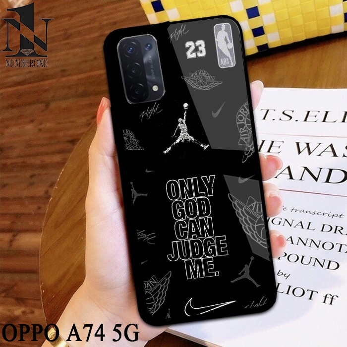 Case Oppo A74 5G  [ BlackAesthetic 01 ] Aneka casing, case, kondom hp, custom case, case aesthetic c