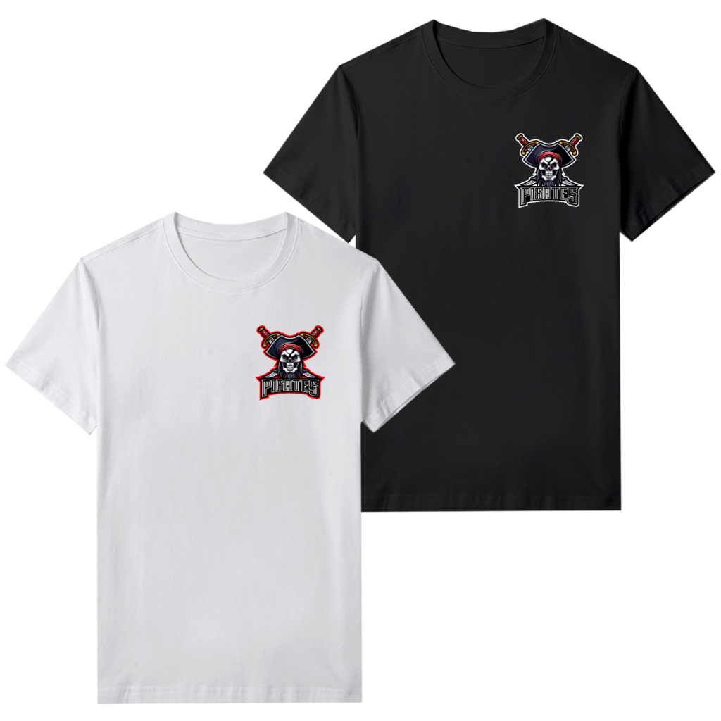 T Shirt Kaos Anime Pirates Of The Caribbean Pria Wanita Cotton Combed 30s