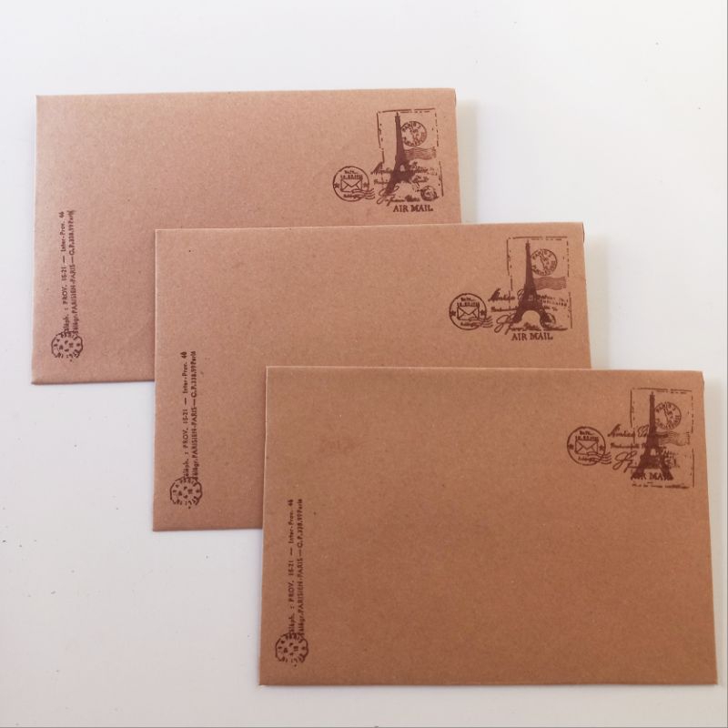 

Amplop Aesthetic Stamp A6 Dan Kartu Ucapan Retro Post Card
