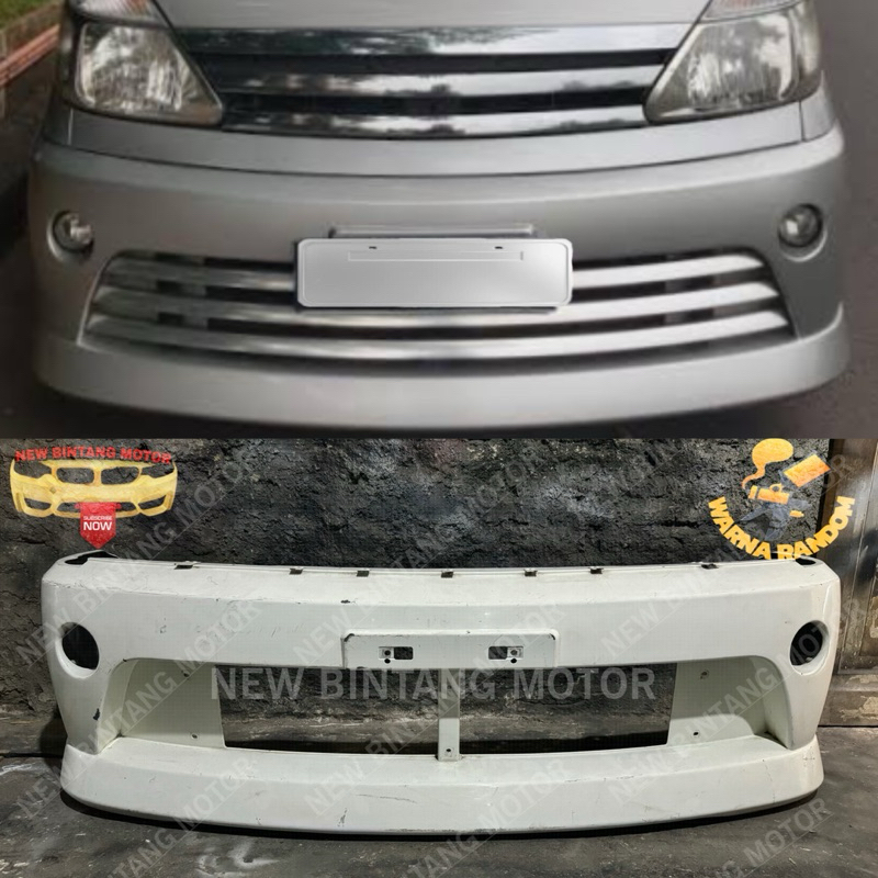 Bumper depan nissan serena C24 Autech 2010 2012 original