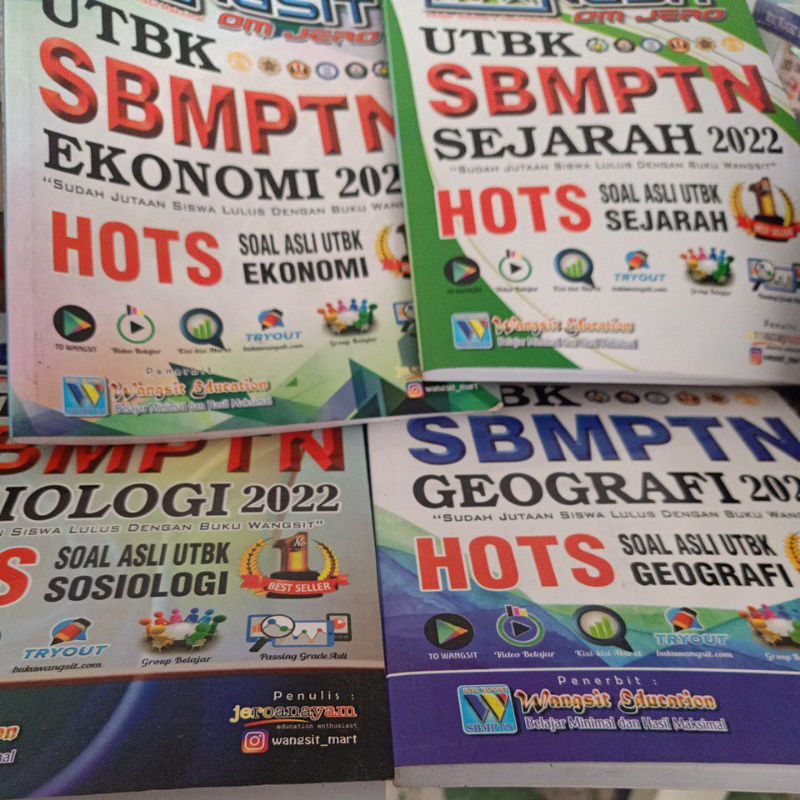 buku wangsit utbk sbmptn ekonomi sejarah geografi sosiologi