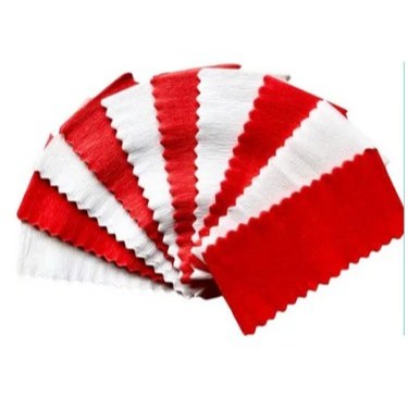 

Crepe / Krep Potong Merah Putih 17 Agustus HUT RI 1 Pack