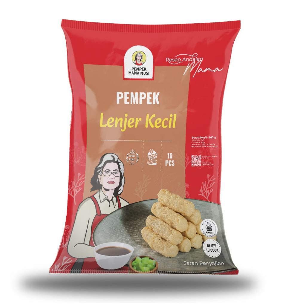 

Pempek Mama Musi - Lenjer Kecil Vakum Isi 10pcs