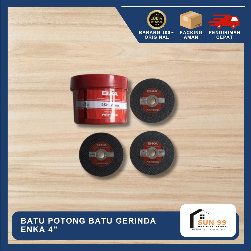 Batu Potong Batu Gerinda ENKA 4" Inch