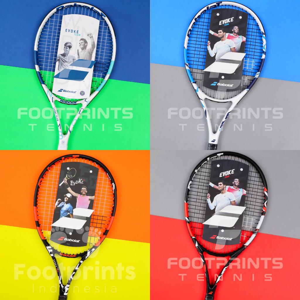 Raket Tenis Babolat Evoke Tour Team Wimbledon Tennis Racket Pemula Original
