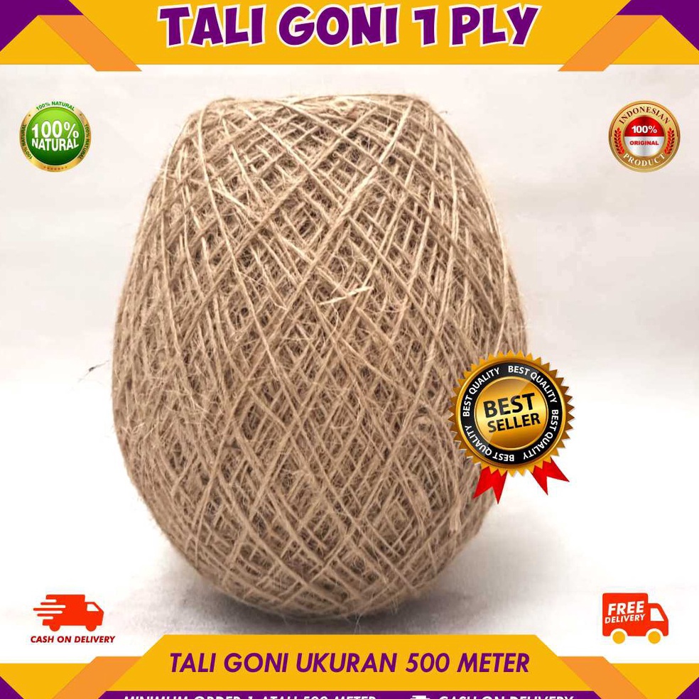 

Tali Rami Tali Goni 1 PLY 1 Roll 5m KODE R6E7