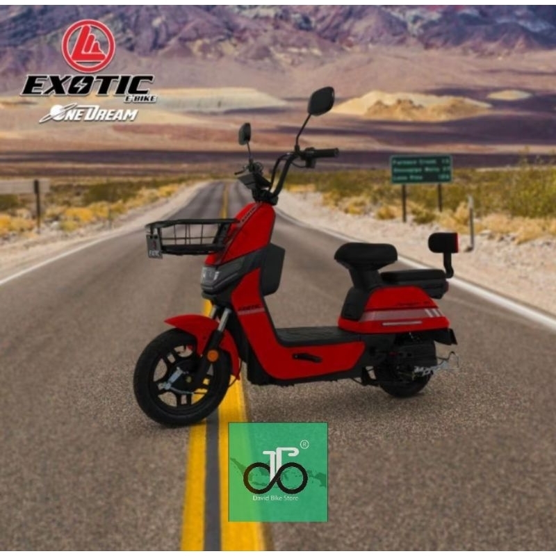 Sepeda Listrik Exotic Stinger 3.5 / 3.0 TERBARU