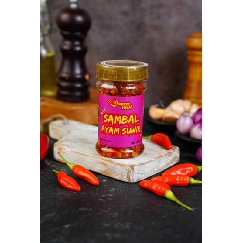 

Dapoer Irda Sambal Ayam Suwir 130grm