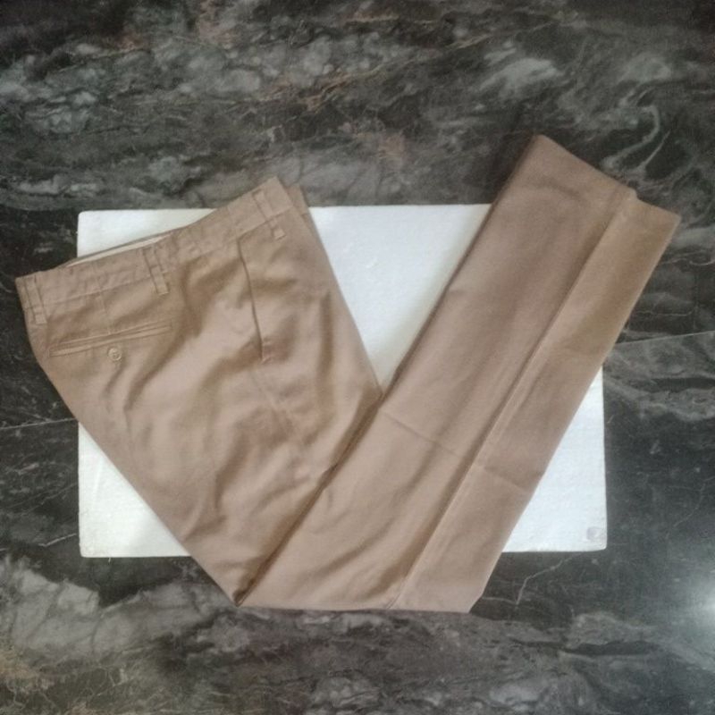 GIORDANO long pant chinos size 33 slim straight regular SECOND ORIGINAL