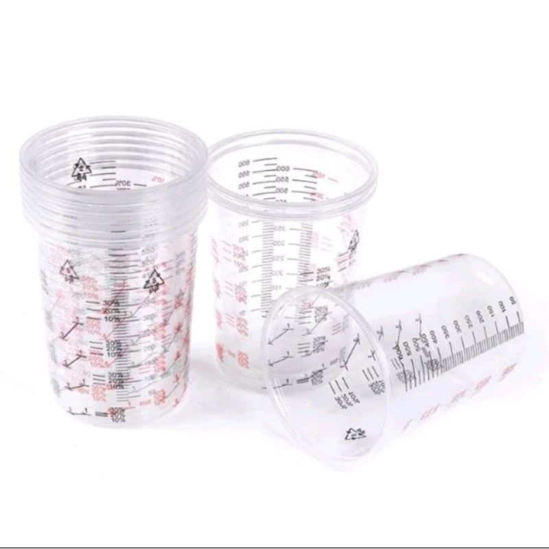 Gelas ukur gelas takar cat 600ml