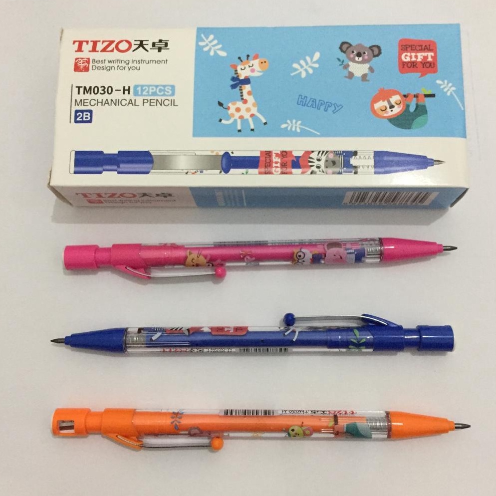 

Tizo Mechanical Pencil 2B TM3H Pensil Mekanik 2mm KODE B4Z1