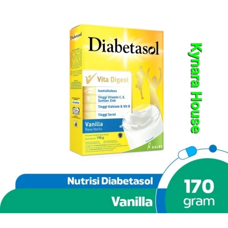 

Diabetasol Minuman Serbuk 170gr