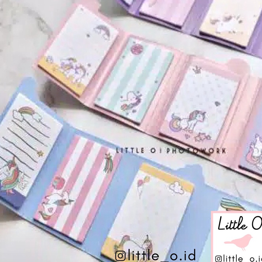 

KP8 Unicorn Sticky Note LipatPOST ITPENANDA BUKUSTICKY NOTES TERMURAH