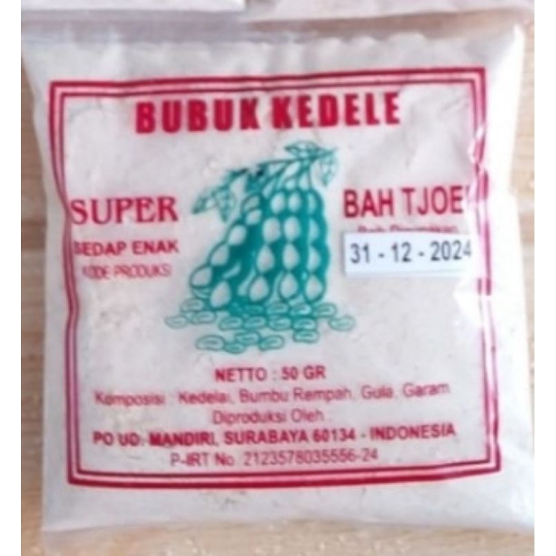 

Bah Tjoei Bubuk Kedelai Super Sedap Enak 50gr