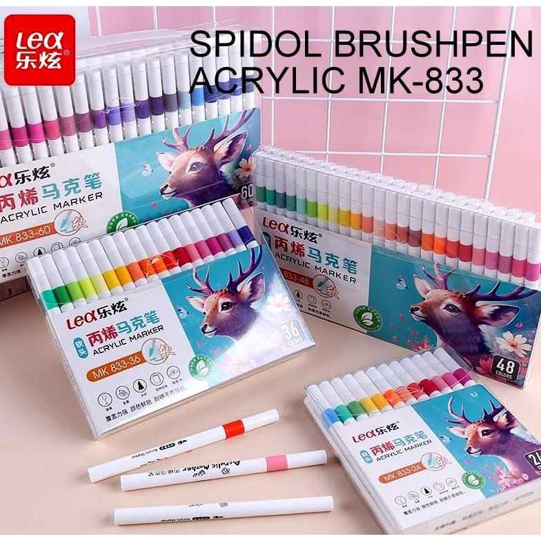

Acrylic Marker MK 833 48 Colors 36 Colors Spidol Akrilik MK 833 48 Warna 36 Warna KODE E7U6