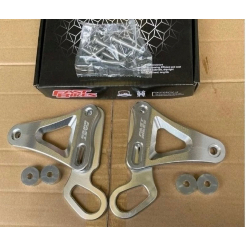 Braket lampu bulat kupingan lampu bulat depan ninja r ss full cnc