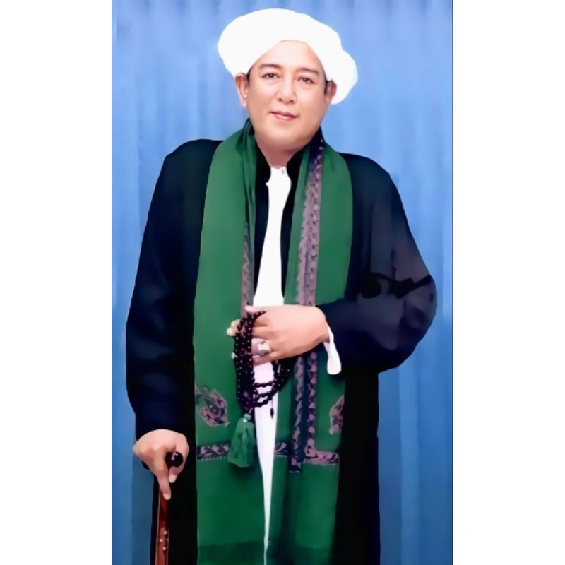 poster cetak, Abah guru sekumpul, hiasan dinding, tanpabingkai