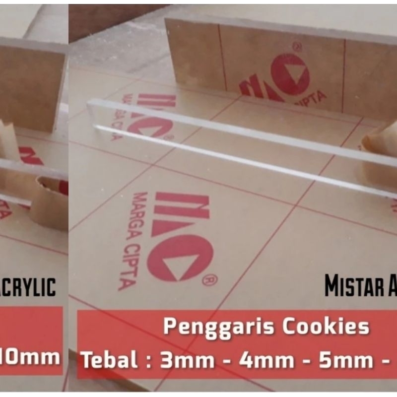 

Penggaris Cookies untuk perata adonan (2pcs)