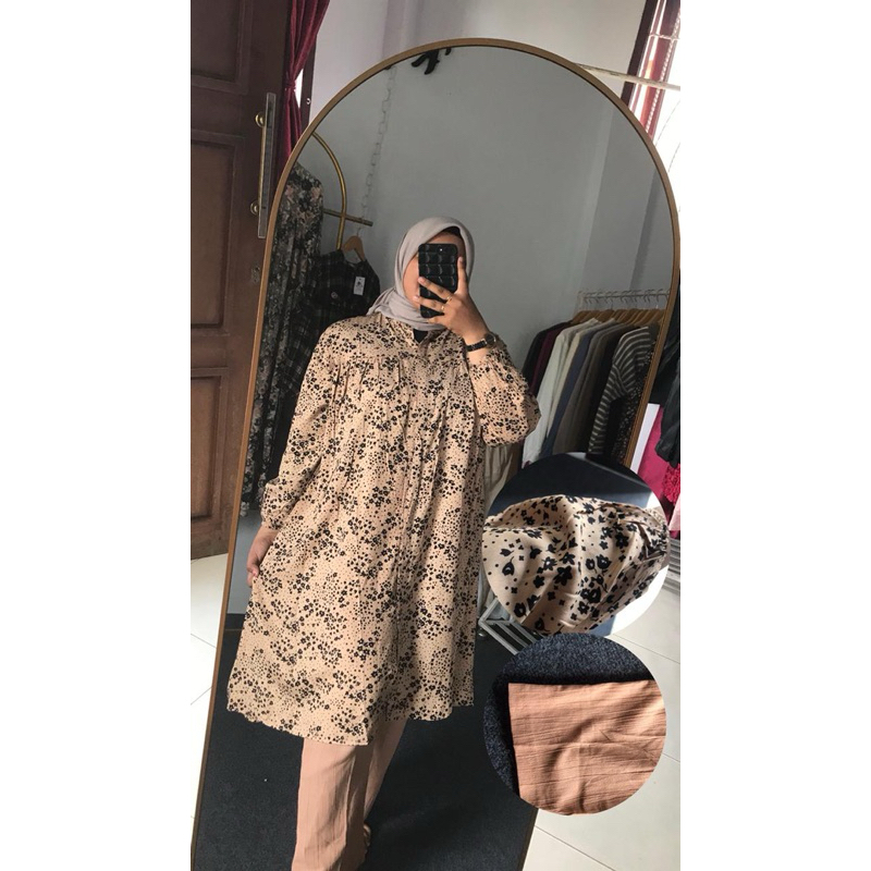 setelan tunik Merk Zara