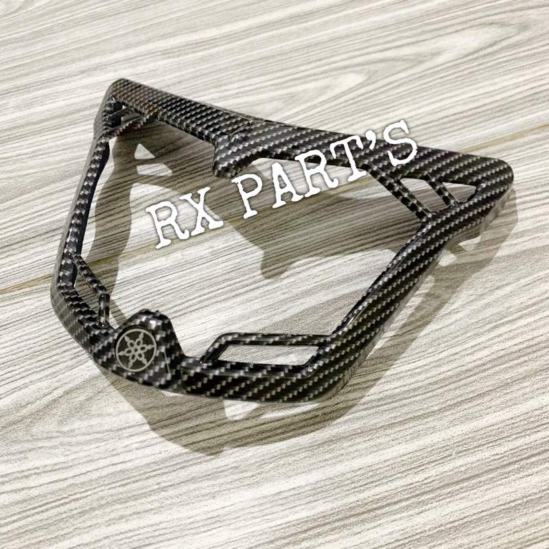 LIST LAMPU / RING LAMPU CARBON YAMAHA MX KING COVER HEADLAMP MX KING CARBON
